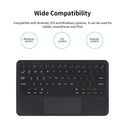 TECPHILE - B102 Wireless Keyboard with Touchpad - 3