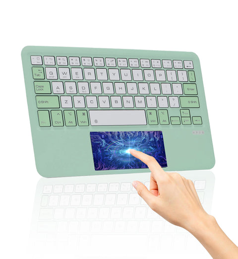 Buy green B102 Wireless Keyboard with Touchpad