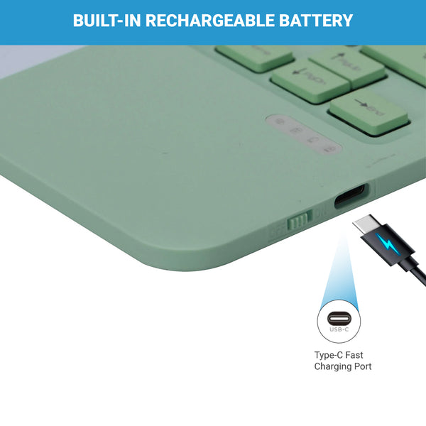 TECPHILE - B102 Wireless Keyboard with Touchpad - 18