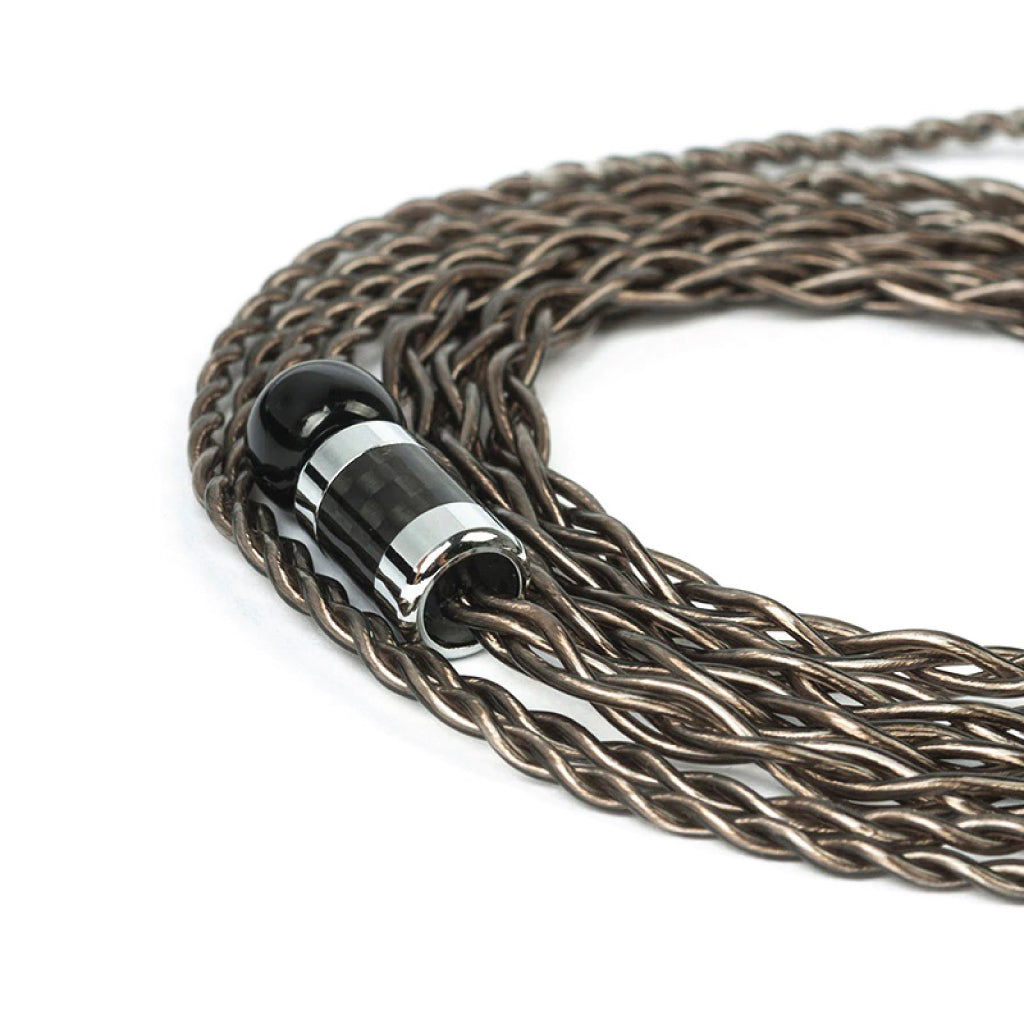 Concept-Kart-BLON-4-Core-Silver-Plated-3-5-mm-2Pin-Upgrade-Cable-Brown-1