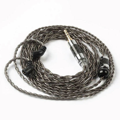 Concept-Kart-BLON-4-Core-Silver-Plated-3-5-mm-2Pin-Upgrade-Cable-Brown-3