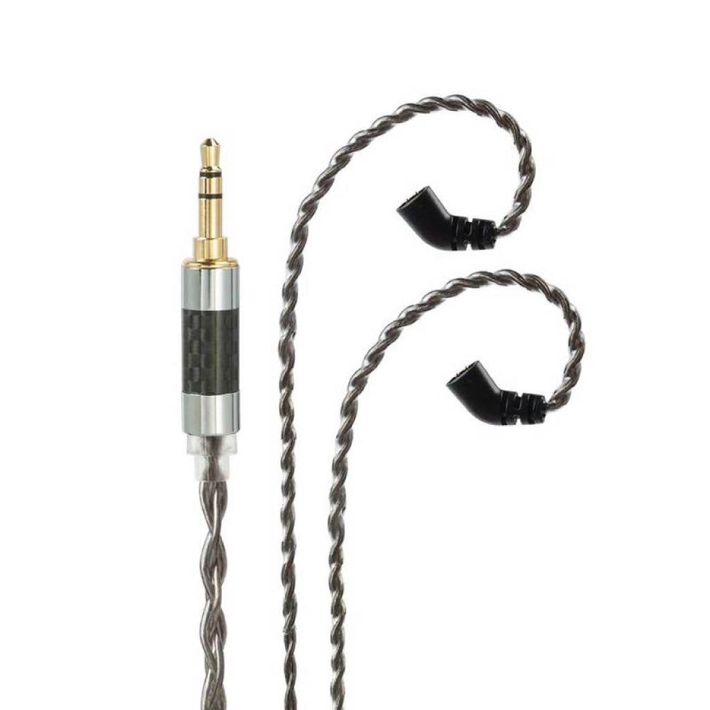 Concept-Kart-BLON-4-Core-Silver-Plated-3-5-mm-2Pin-Upgrade-Cable-Brown-4