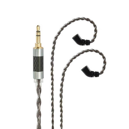 Concept-Kart-BLON-4-Core-Silver-Plated-3-5-mm-2Pin-Upgrade-Cable-Brown-4