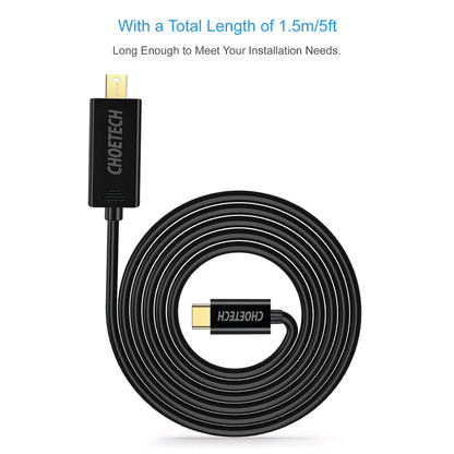 Concept-Kart-CHOETECH-XCM-1501-USB-C-to-Mini-DisplayPort-Cable-Black-1_4