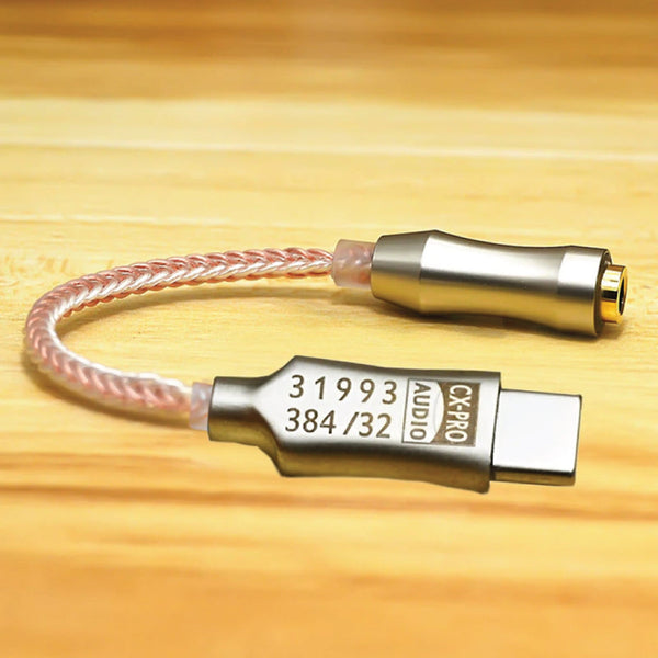 AUDIOCULAR - Conexant CX Pro CX31993 USB-C DAC & Amp - 8