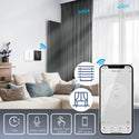 MOES - Smart WiFi+RF Curtain Switch - 2