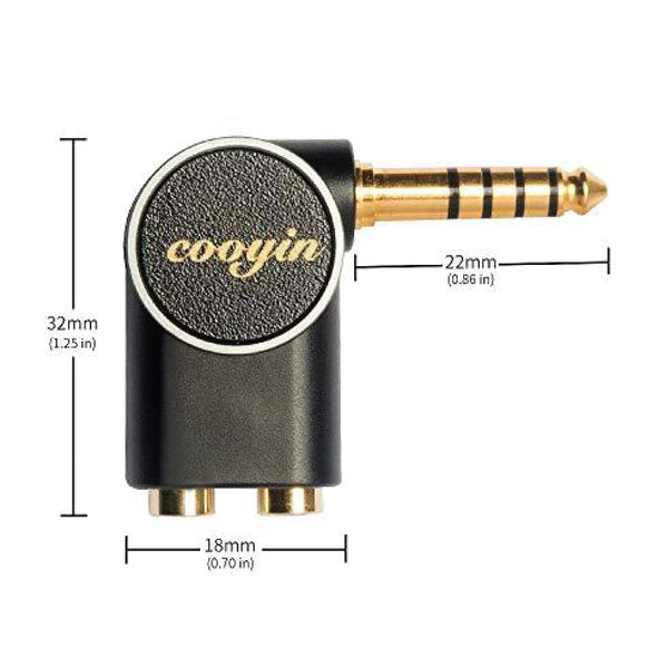 Cooyin - CYB423 4.4MM to 2.5MM / 3.5MM Conversion Adapter for IEM - 7