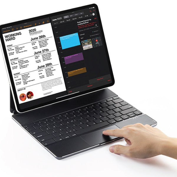 Doqo - F129 Magnetic Wireless Keyboard Case For iPad - 11
