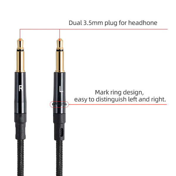 FAAEAL- HFM02 HIFIMAN Headphone Replacement Cable - 3