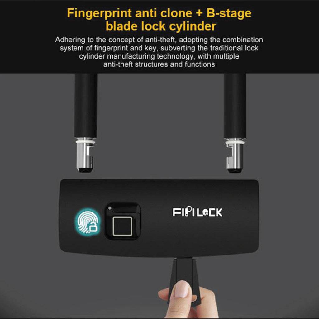 Concept-Kart-Fipilock-FL-U5-U-Shaped-Bluetooth-Fingerprint-Lock-Black-9