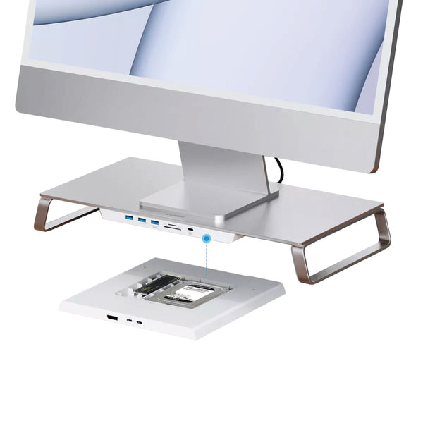 HAGiBiS - ZD1 Pro Monitor Stand with USB Hub - 1