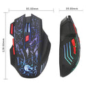 HXSJ - H300 Wired Optical 7D Gaming Mouse - 11
