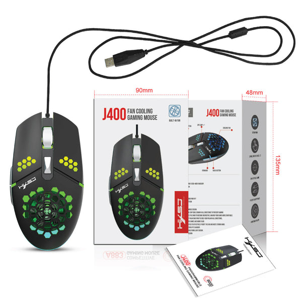 HXSJ - J400 Wired Gaming Mouse - 19