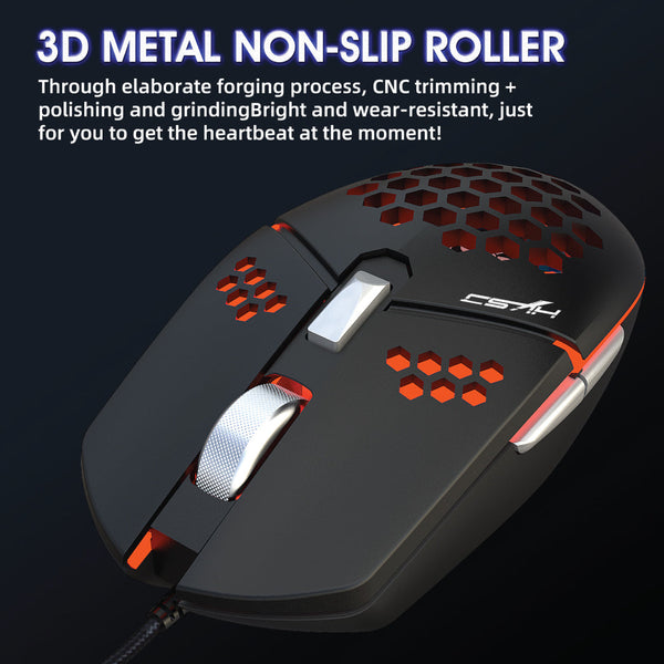 HXSJ - J400 Wired Gaming Mouse - 22