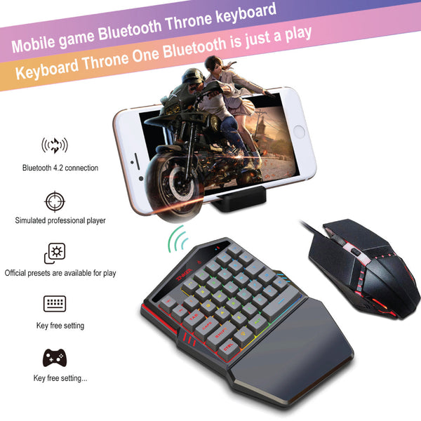 HXSJ - K99 Wireless Gaming Keyboard  Mouse Combo - 9