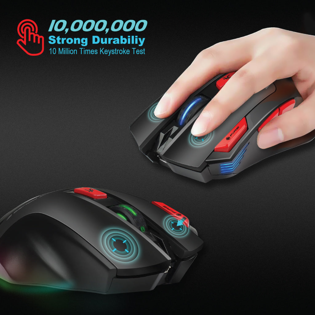HXSJ T88 Wireless Gaming Mouse – Concept Kart HXSJ T88 Wireless Gaming Mouse – Concept Kart
