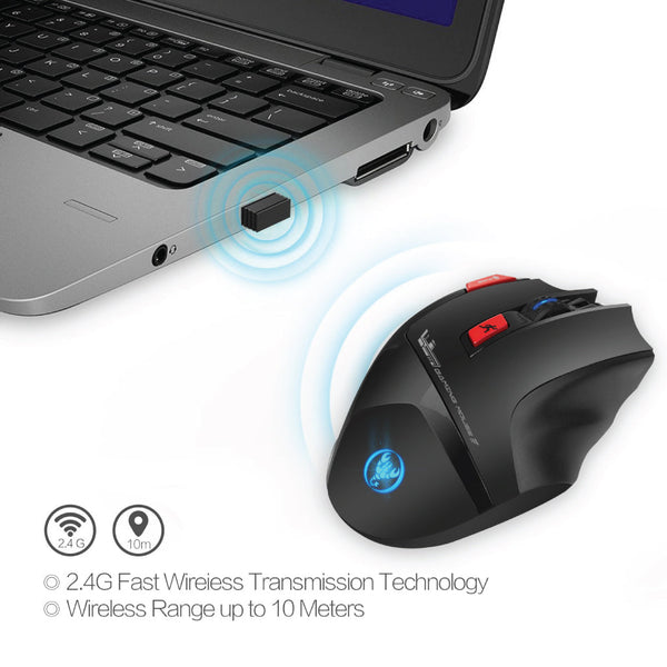 HXSJ - T88 Wireless Gaming Mouse - 7