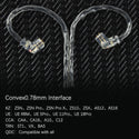 JCALLY - JC16S 16 Core Upgrade Cable With Mic - 2