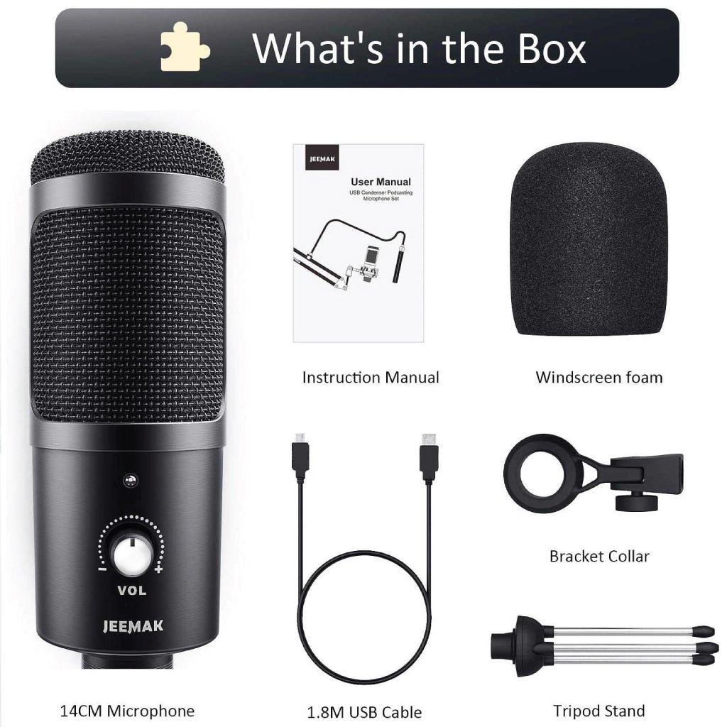 Jeemak PC21 USB Microphone Concept Kart