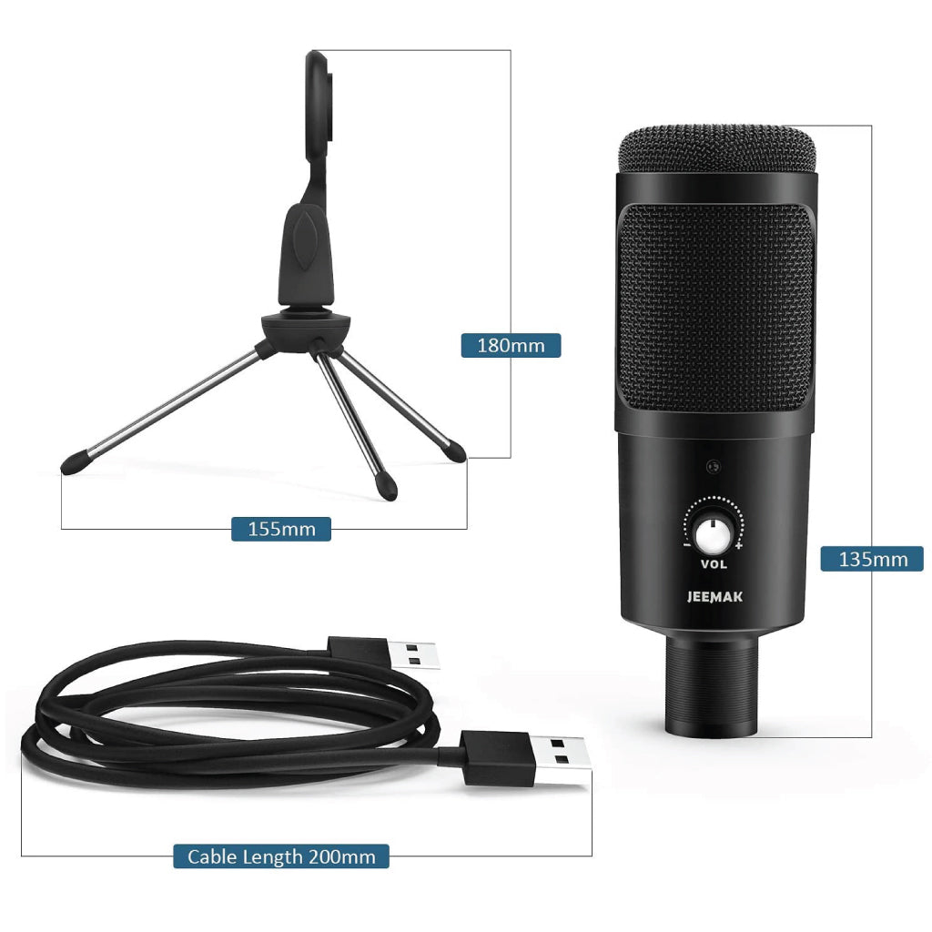 Jeemak PC21 USB Microphone Concept Kart