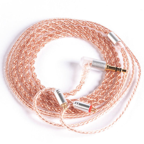 KBEAR - 4 Core Upgrade Cable for IEM with Mic - 4