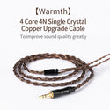 KBEAR - 4 Core Warmth Upgrade Cable for IEM - 29