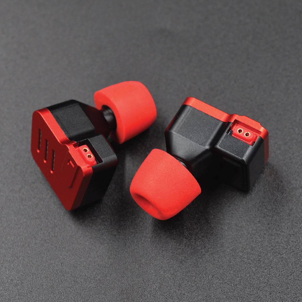 Concept-Kart-KZ-3-Pairs-Replacement-Memory-Foam-Eartips-Red-4