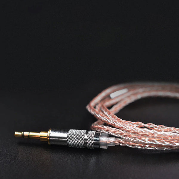 KZ - 4 Core Copper Silver Upgrade Cable For IEM - 3
