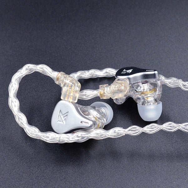 KZ - 8 Core Silver Plated Upgrade Cable for IEM - 9
