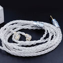 KZ - 8 Core Silver Plated Upgrade Cable for IEM - 10