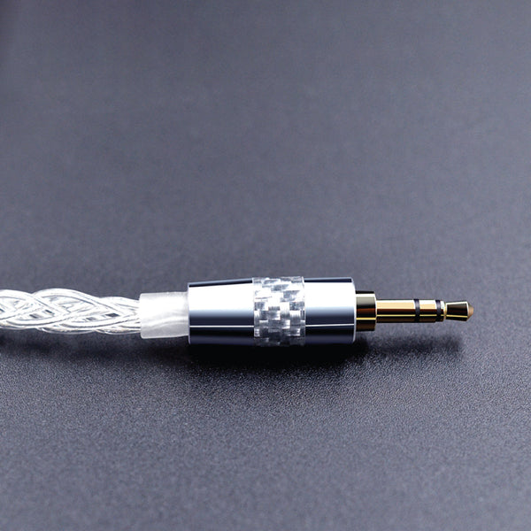 KZ - 8 Core Silver Plated Upgrade Cable for IEM - 8