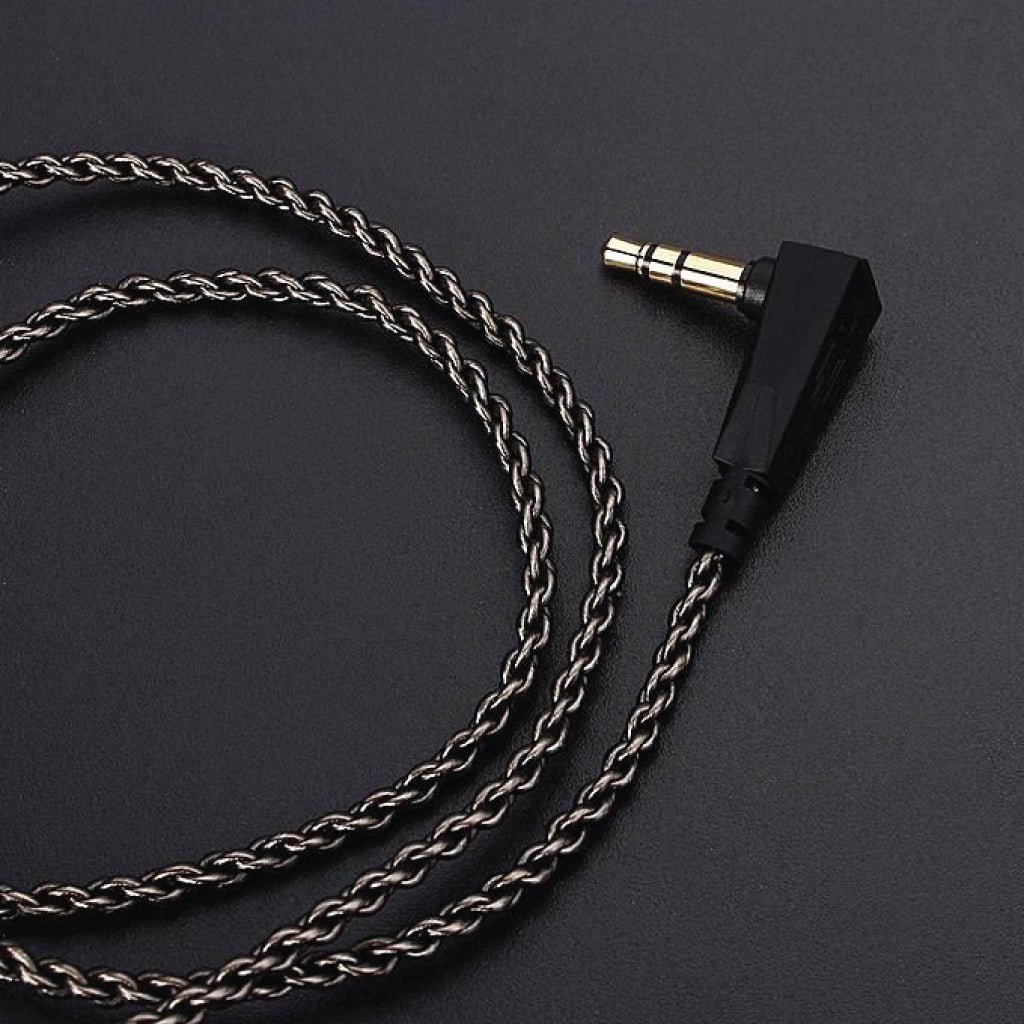 KZ OFC Silver Plated Upgrade Cable for IEM – Concept Kart