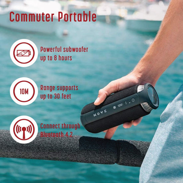 Kove - Commuter Portable Wireless Speaker (Unboxed) - 4