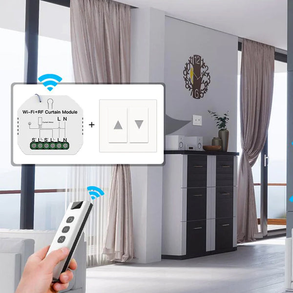 MOES - Smart Curtain Remote Control - 4