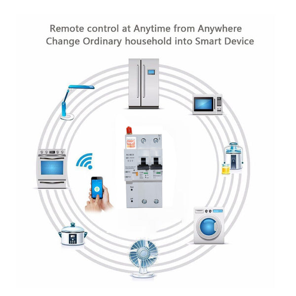 MOES - Smart Wi-Fi Micro Circuit Breaker - 5