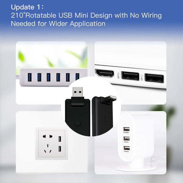 MOES - WiFi USB Smart IR+RF Wireless Remote Controller - 4