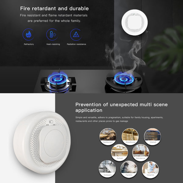 MOES - ZigBee Smart Smoke Fire Alarm - 7