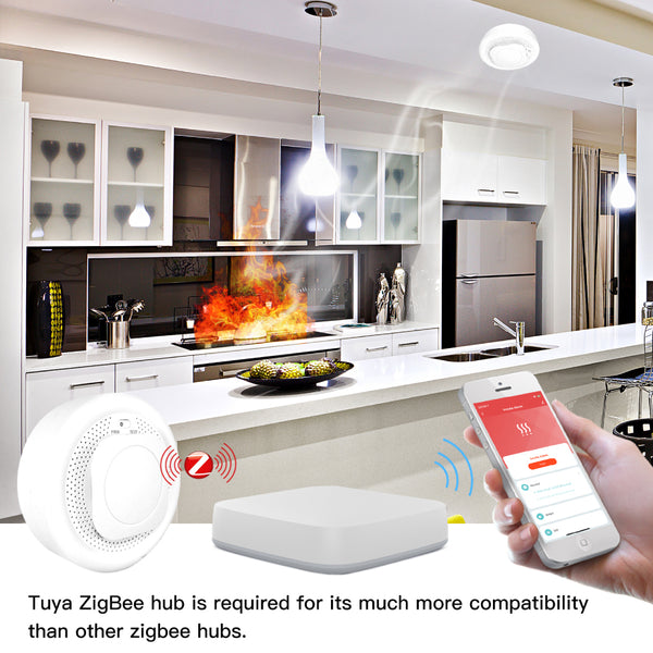 MOES - ZigBee Smart Smoke Fire Alarm - 11