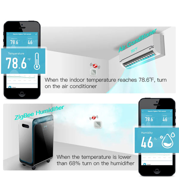 MOES - ZigBee Temperature Humidity Sensor - 5