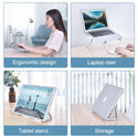 OATSBASF - Z01 Portable Metal Laptop Stand - 7