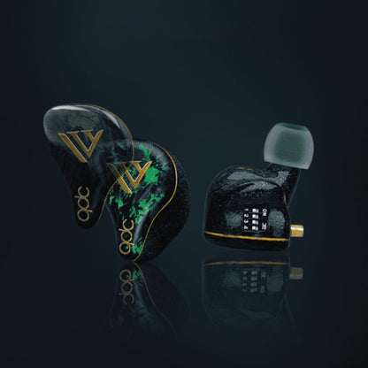 Concept-Kart-QDC-Anole-V14-Standard-Wired-IEM-Green-Black-2