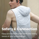 SHOKZ - Open Move Wireless Bone Conduction Headphones - 3
