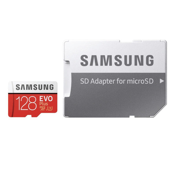 Samsung - Evo Plus 128GB Micro SD Card with Adapter - 4