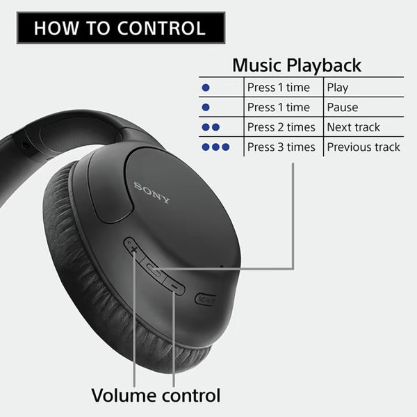Sony - WH-CH710N Wireless Noise Cancelling Headphone - 5