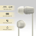 Sony - WI-C100 Wireless In-ear Headphone - 18