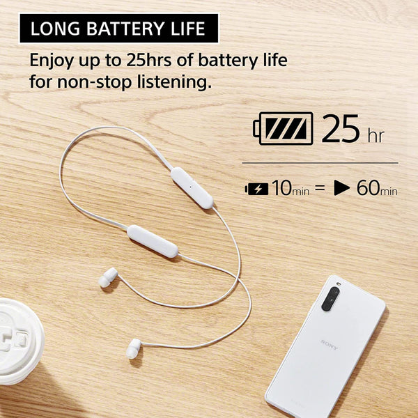 Sony - WI-C100 Wireless In-ear Headphone - 14