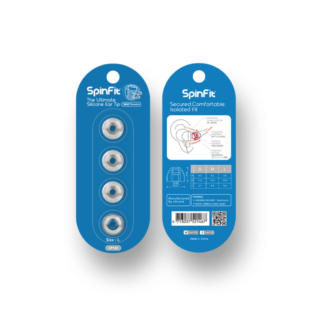 Concept-Kart-SpinFit-CP145-Silicone-Eartips-Azure-Blue-2
