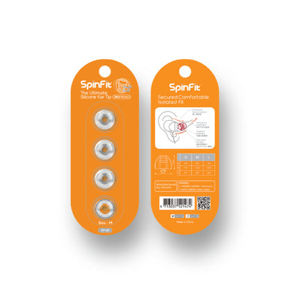 Concept-Kart-SpinFit-CP145-Silicone-Eartips-Orange-4