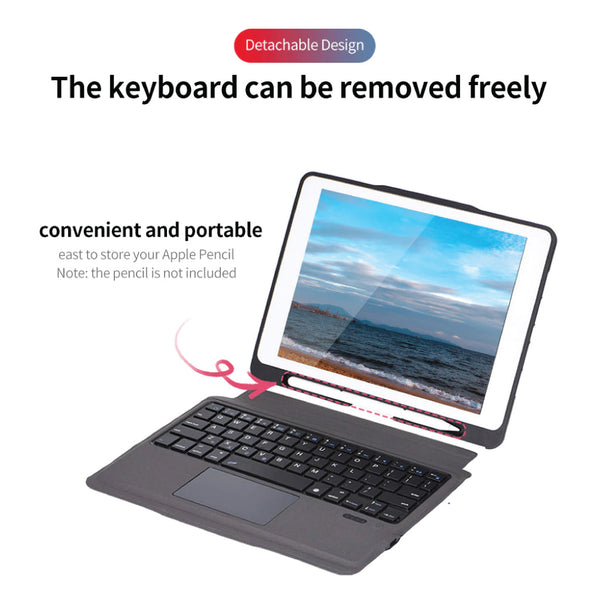TECPHILE - T207 Wireless Keyboard Case For iPad - 15