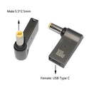 TECPHILE - 100W Female Type C to laptop Adapter - 2